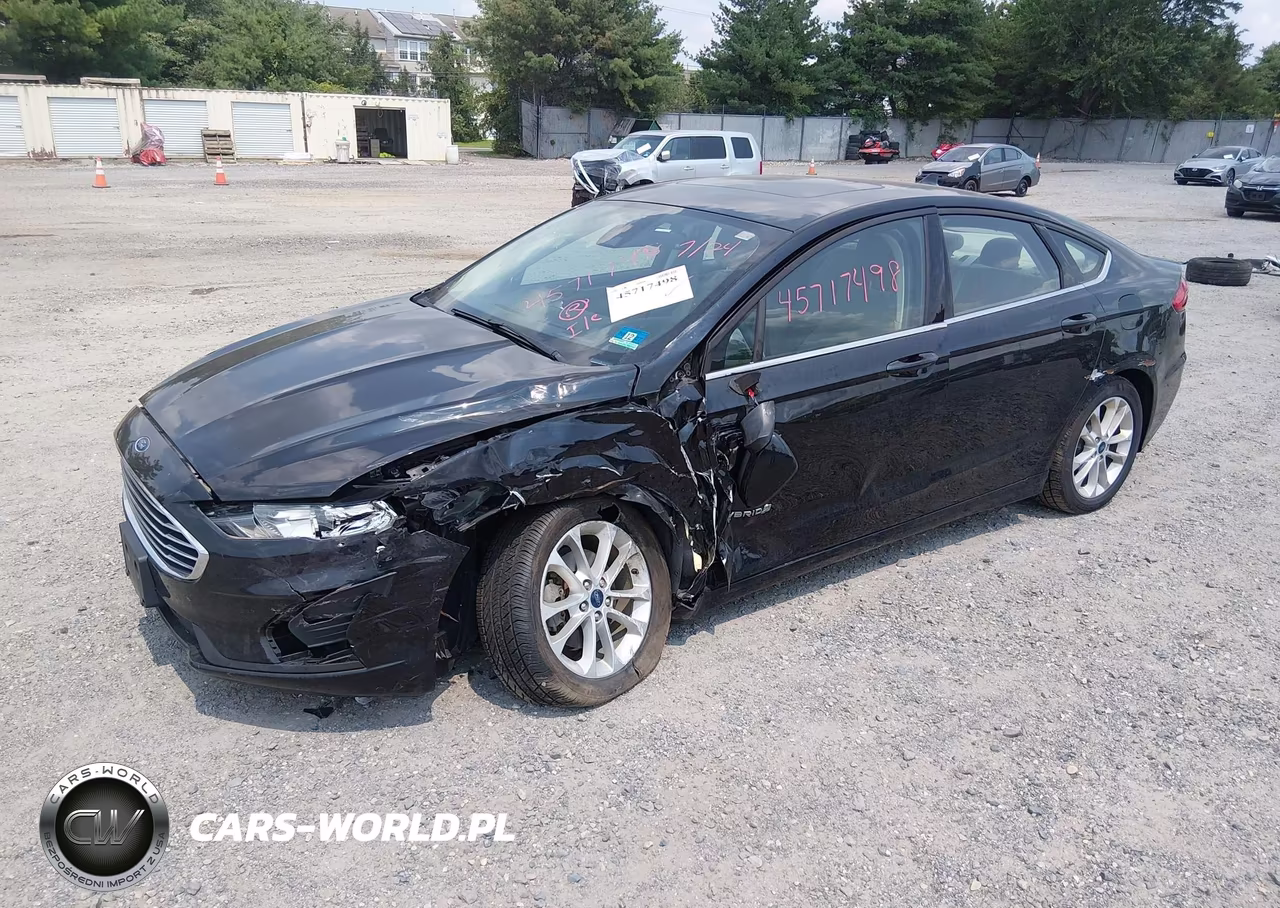 2019 Ford Fusion Hybrid Se VIN:3FA6P0LU4KR125872 - 2