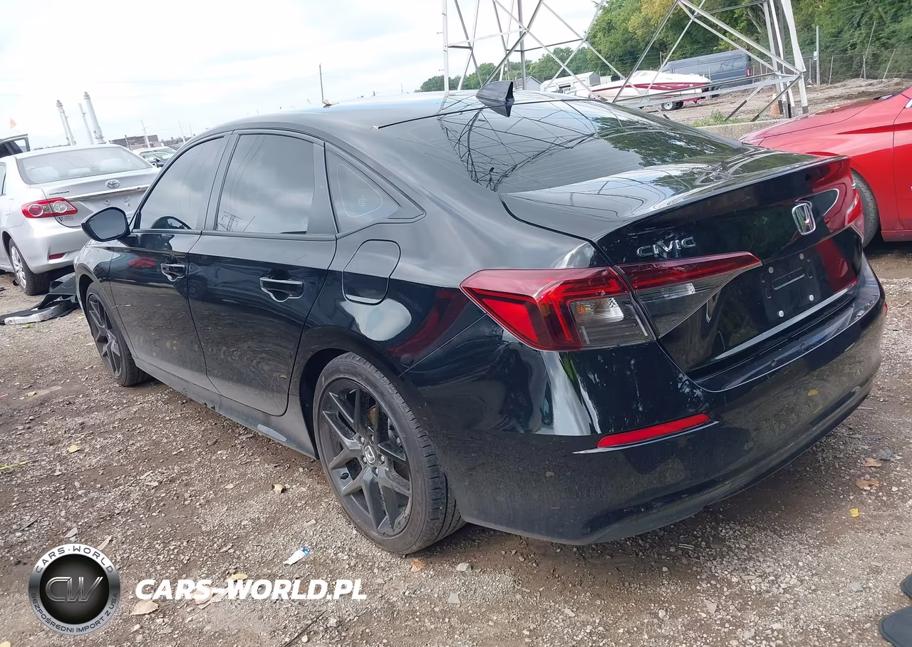 2025 Honda Civic Sport VIN:2HGFE2F57SH591504 - 3