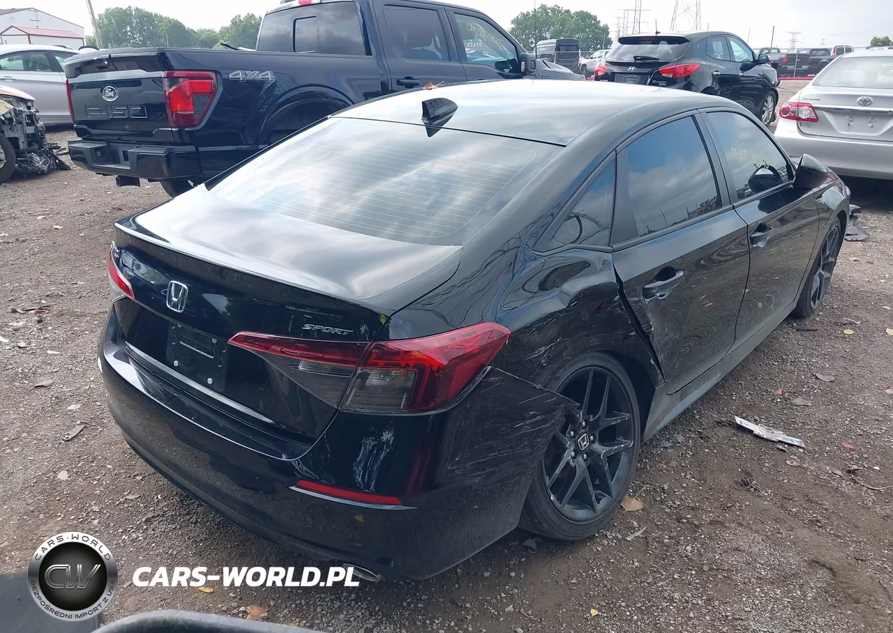 2025 Honda Civic Sport VIN:2HGFE2F57SH591504 - 4