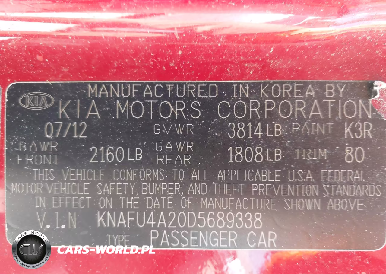 2013 Kia Forte Ex VIN:KNAFU4A20D5689338 - 9