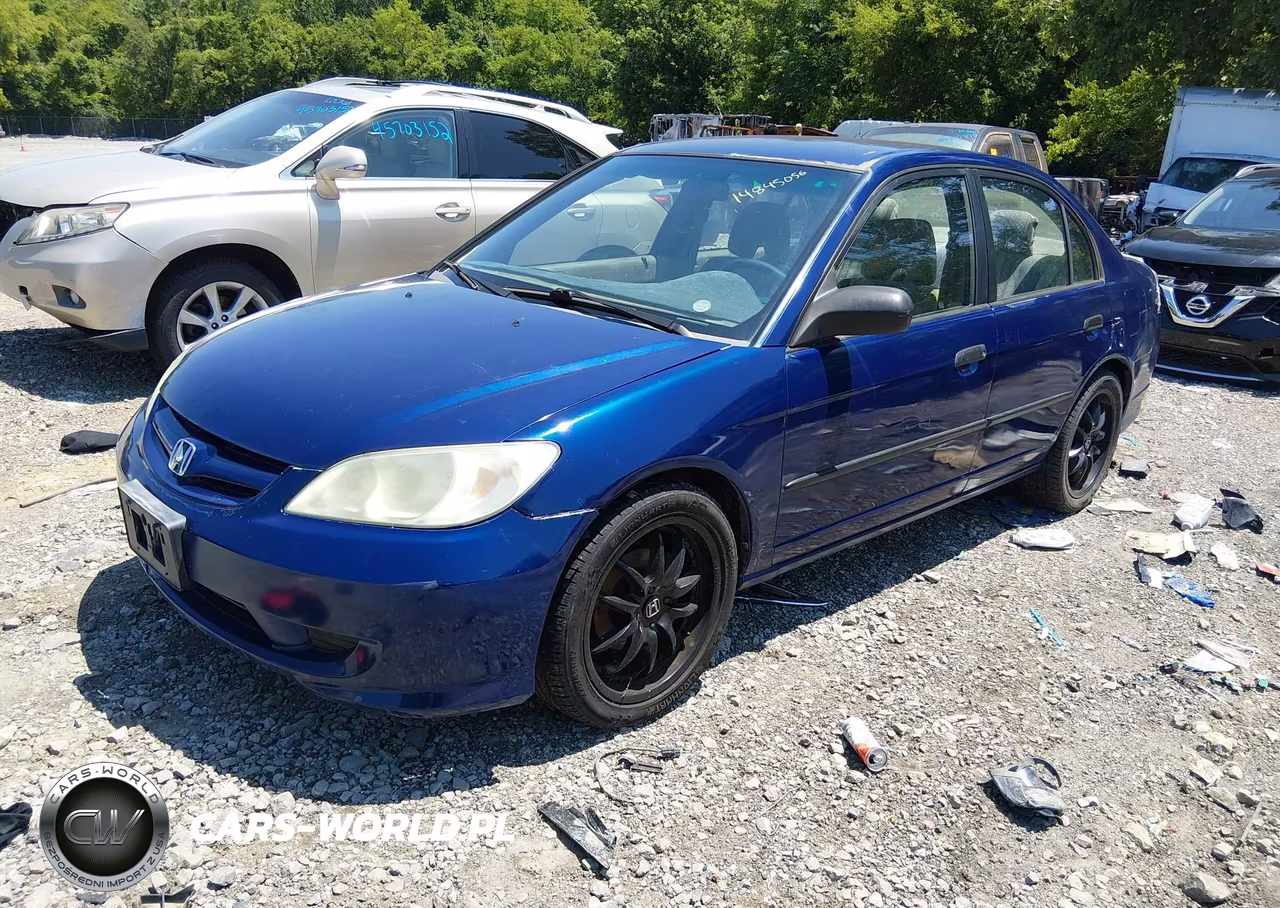 2005 Honda Civic Vp VIN:1HGES16385L015246 - 2