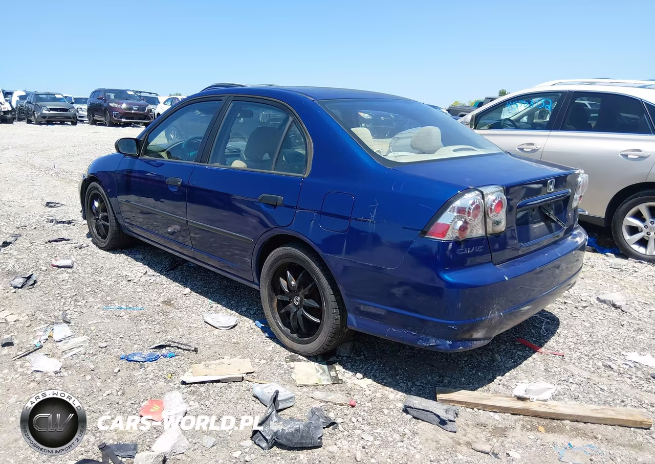 2005 Honda Civic Vp VIN:1HGES16385L015246 - 3