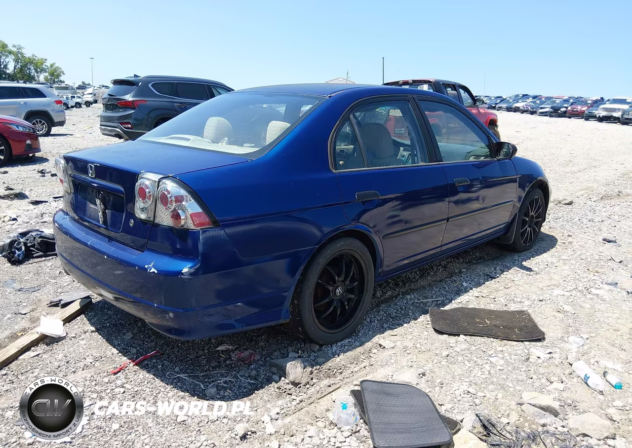 2005 Honda Civic Vp VIN:1HGES16385L015246 - 4