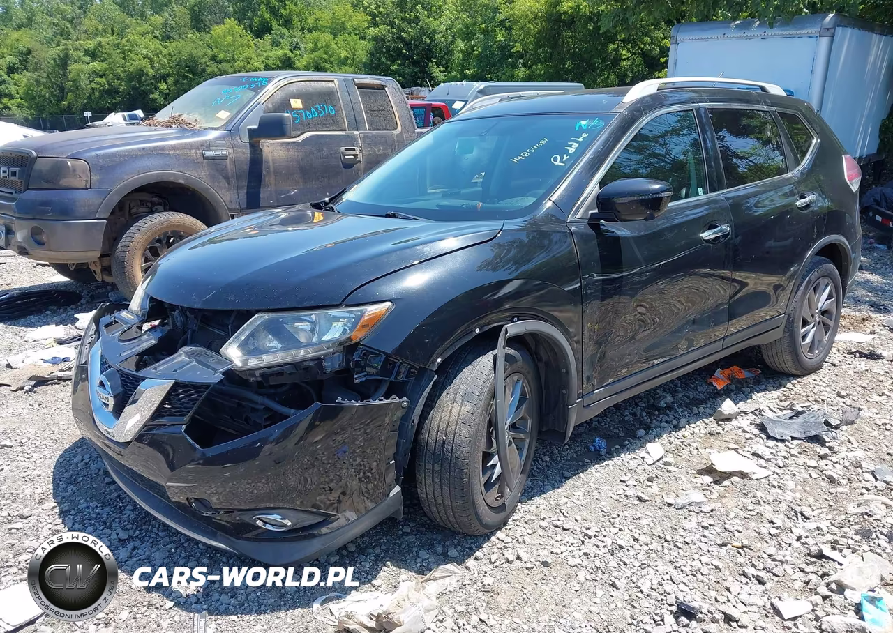 2016 Nissan Rogue Sl VIN:5N1AT2MT5GC751014 - 2