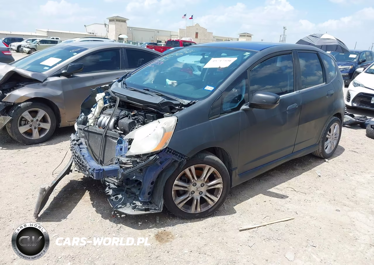 2009 Honda Fit Sport VIN:JHMGE88619S002833 - 2