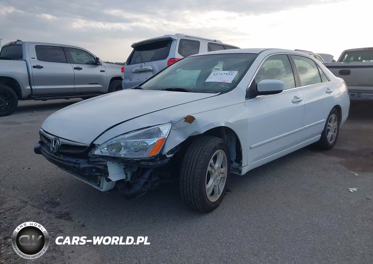 2007 Honda Accord 2.4 Se VIN:JHMCM56397C022084 - 2