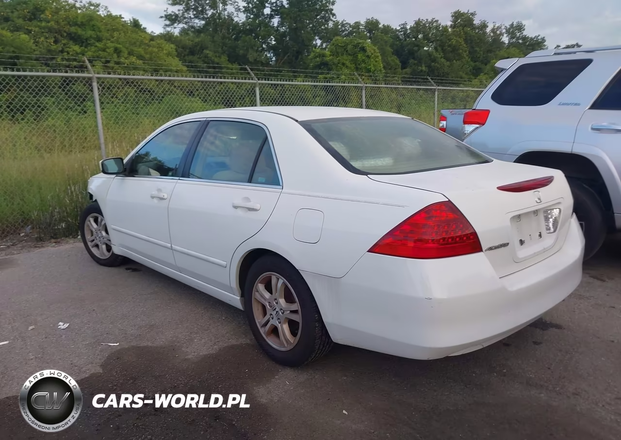 2007 Honda Accord 2.4 Se VIN:JHMCM56397C022084 - 3