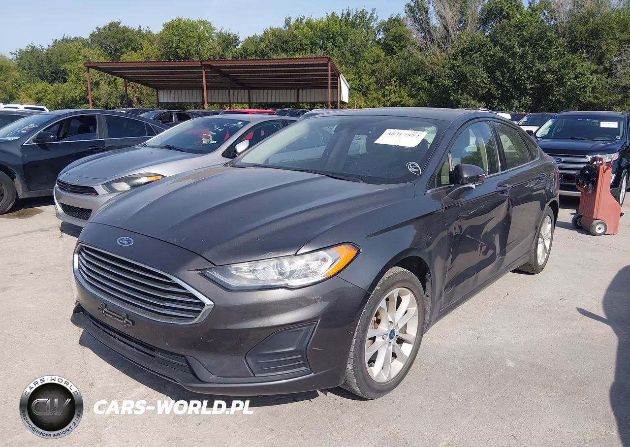 2019 Ford Fusion Se VIN:3FA6P0HD9KR103407 - 2