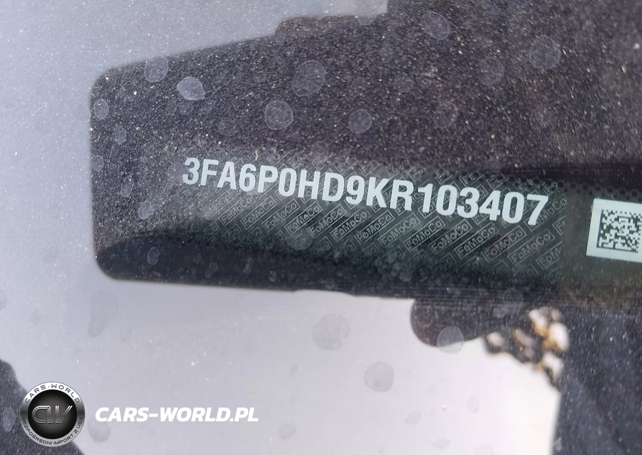 2019 Ford Fusion Se VIN:3FA6P0HD9KR103407 - 9
