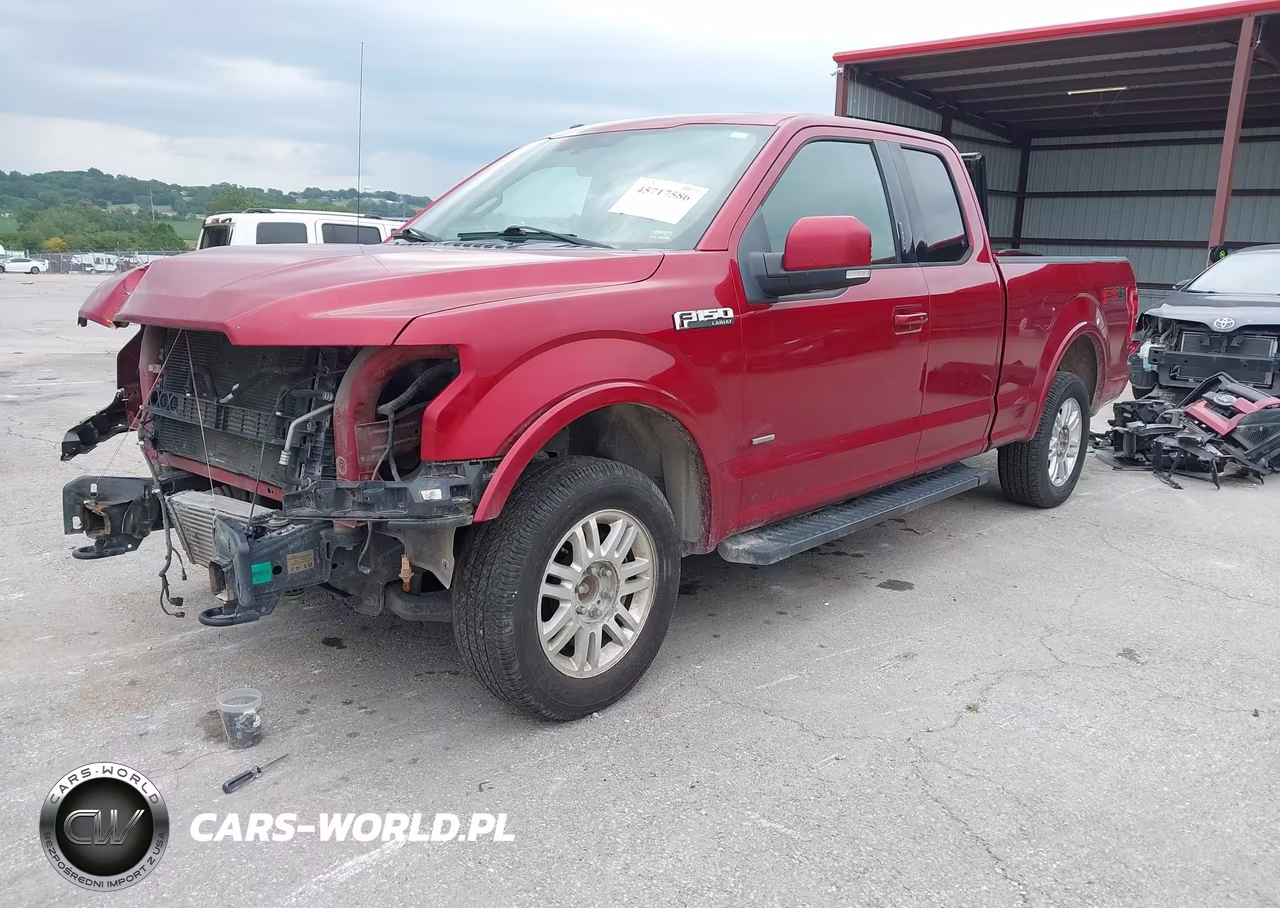 2015 Ford F-150 Lariat VIN:1FTEX1EP0FKD96666 - 2