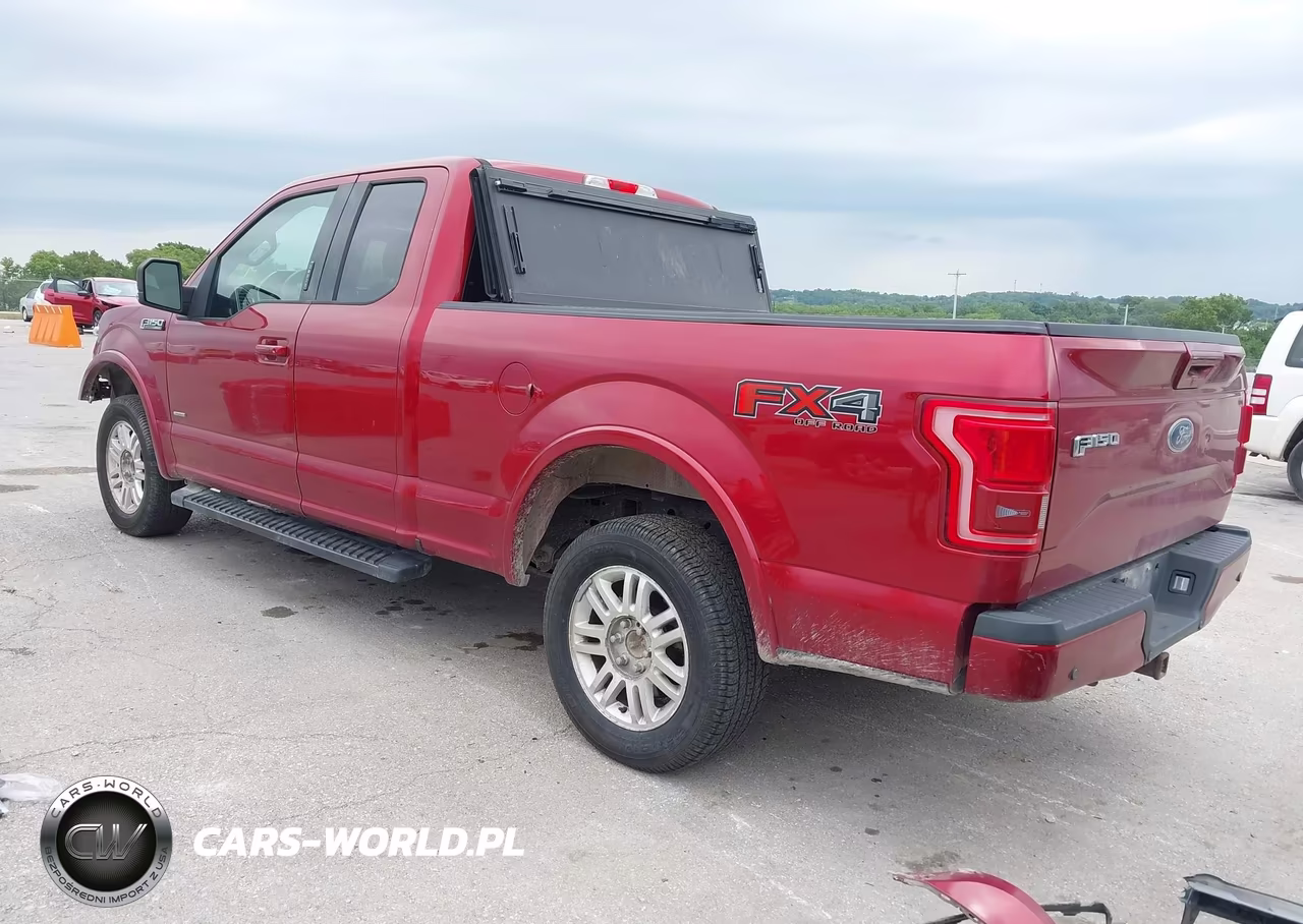 2015 Ford F-150 Lariat VIN:1FTEX1EP0FKD96666 - 3