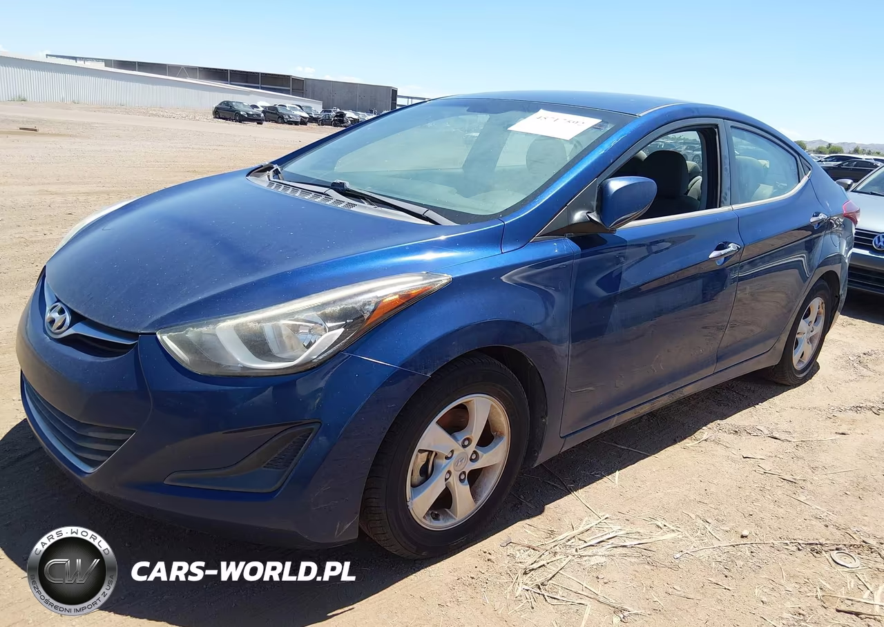 2015 Hyundai Elantra Se VIN:5NPDH4AE6FH556272 - 2