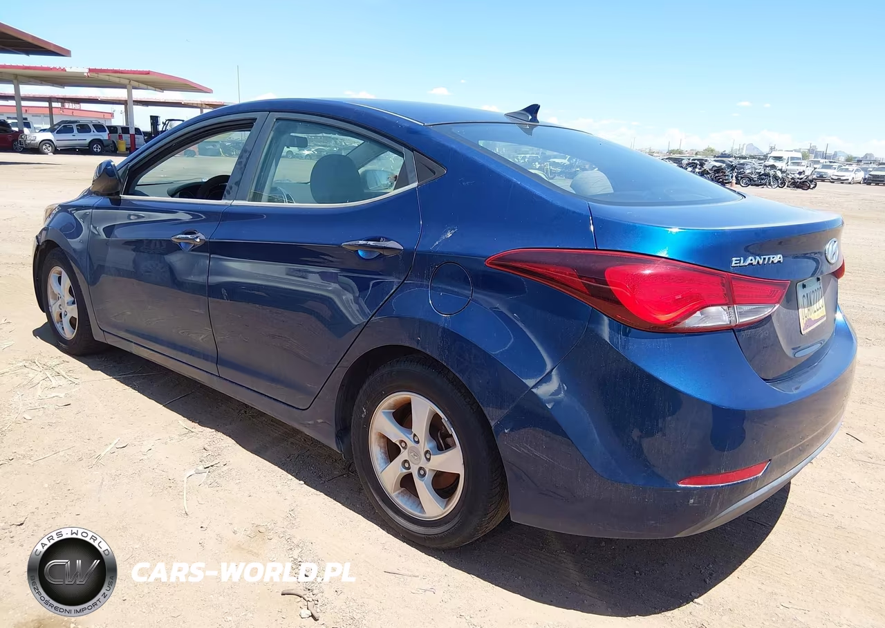 2015 Hyundai Elantra Se VIN:5NPDH4AE6FH556272 - 3