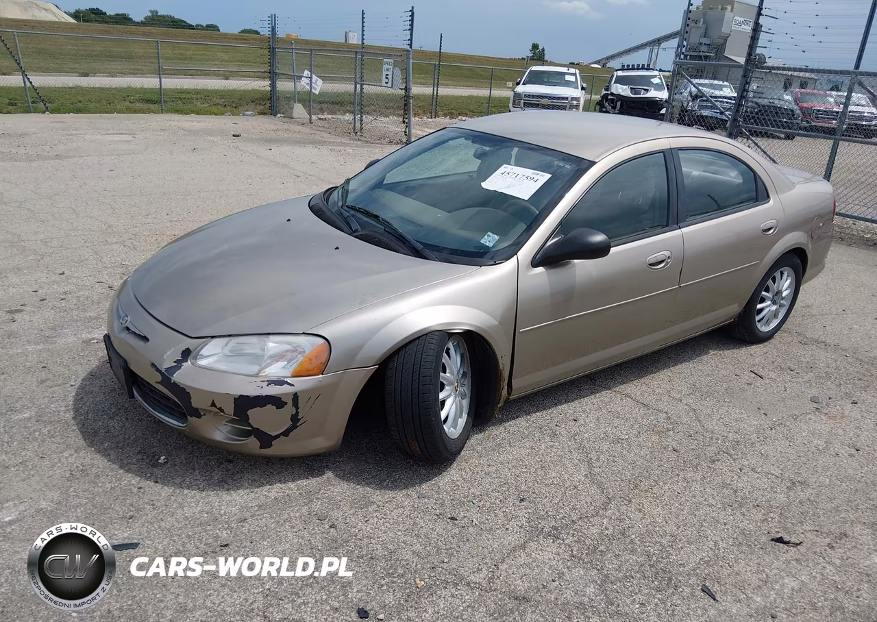 2003 Chrysler Sebring Lx VIN:1C3EL46X43N598565 - 2