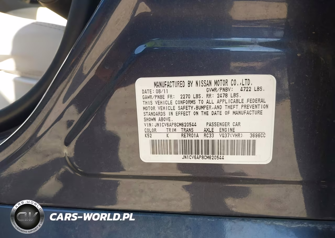 2012 Infiniti G37 Journey VIN:JN1CV6AP8CM620544 - 9