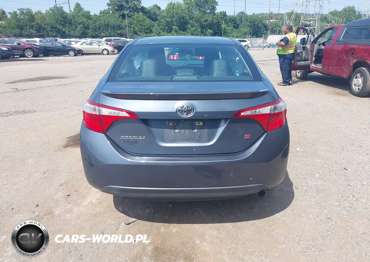 2014 Toyota Corolla S Plus VIN:5YFBURHEXEP124923 - 16