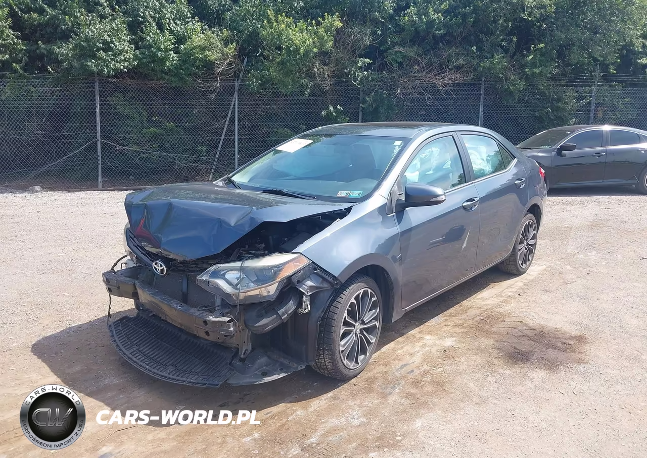 2014 Toyota Corolla S Plus VIN:5YFBURHEXEP124923 - 2