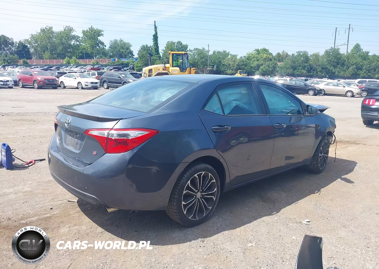 2014 Toyota Corolla S Plus VIN:5YFBURHEXEP124923 - 4