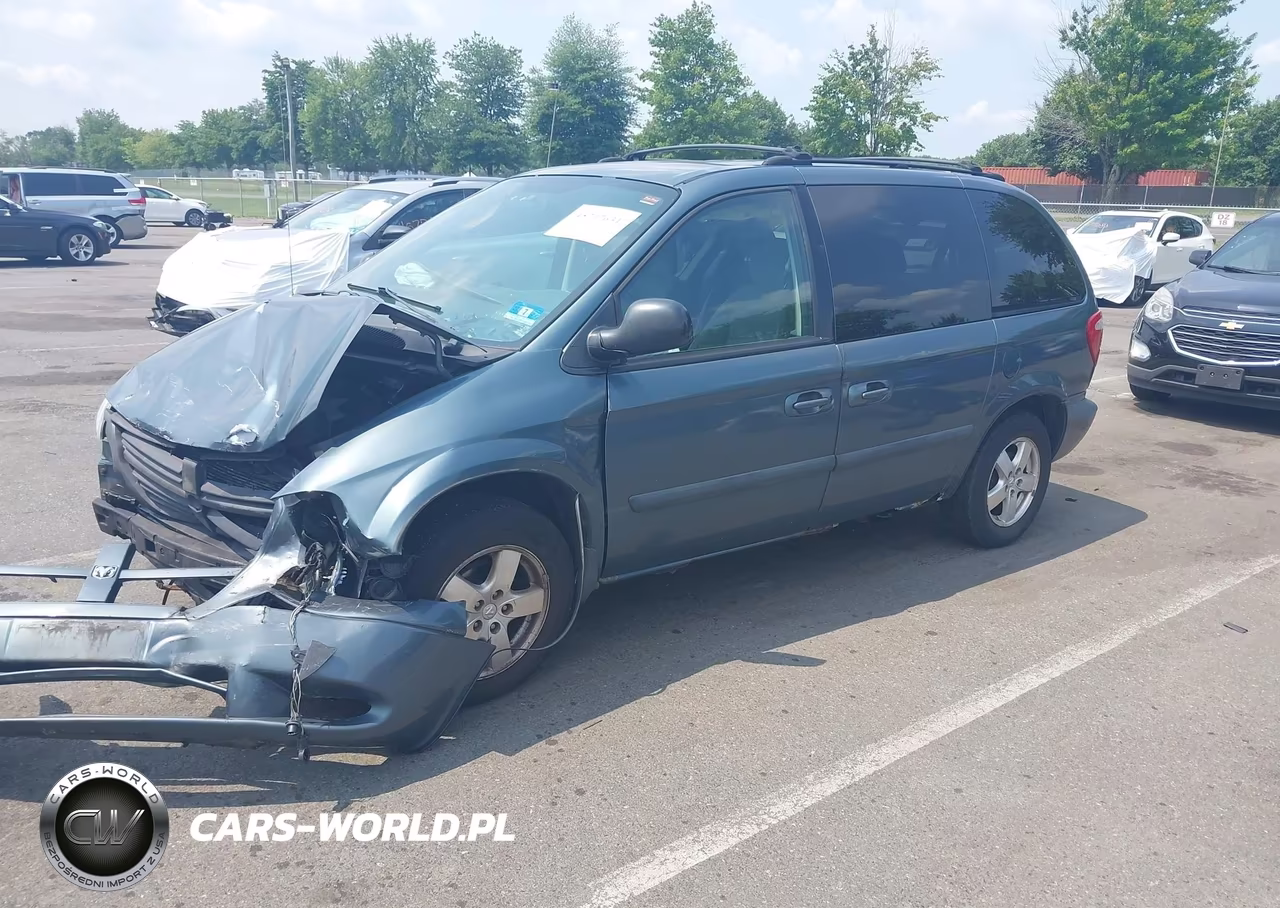 2005 Dodge Caravan Sxt VIN:1D4GP45R55B207474 - 2