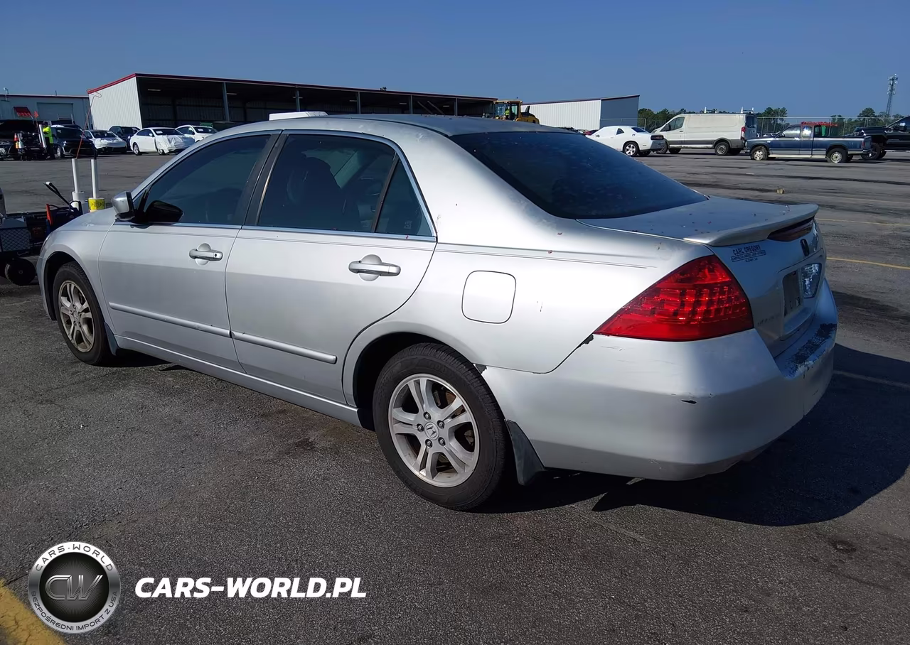 2007 Honda Accord 2.4 Ex VIN:1HGCM56737A223139 - 3