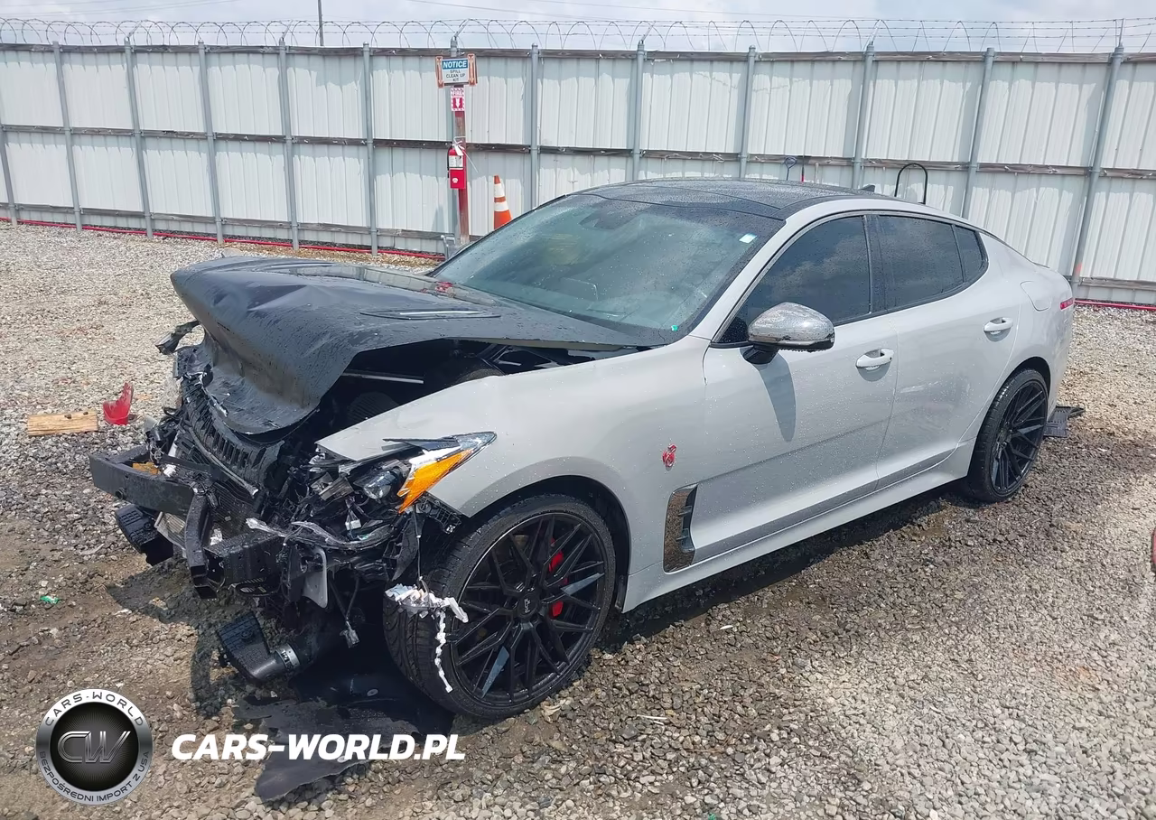2019 Kia Stinger Gt2 VIN:KNAE55LCXK6059354 - 2