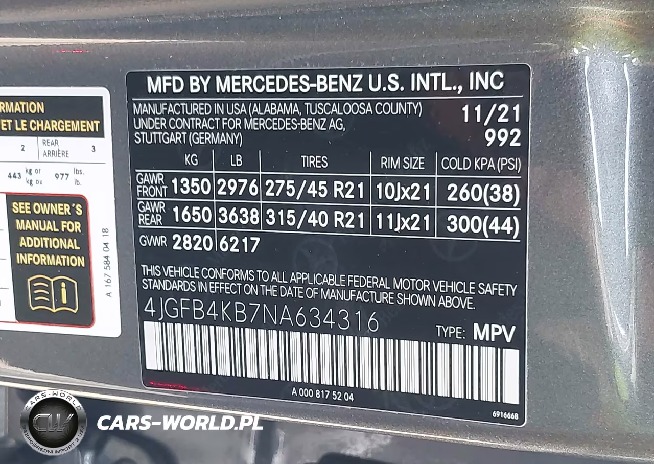 2022 Mercedes-Benz Gle 350 4Matic VIN:4JGFB4KB7NA634316 - 9