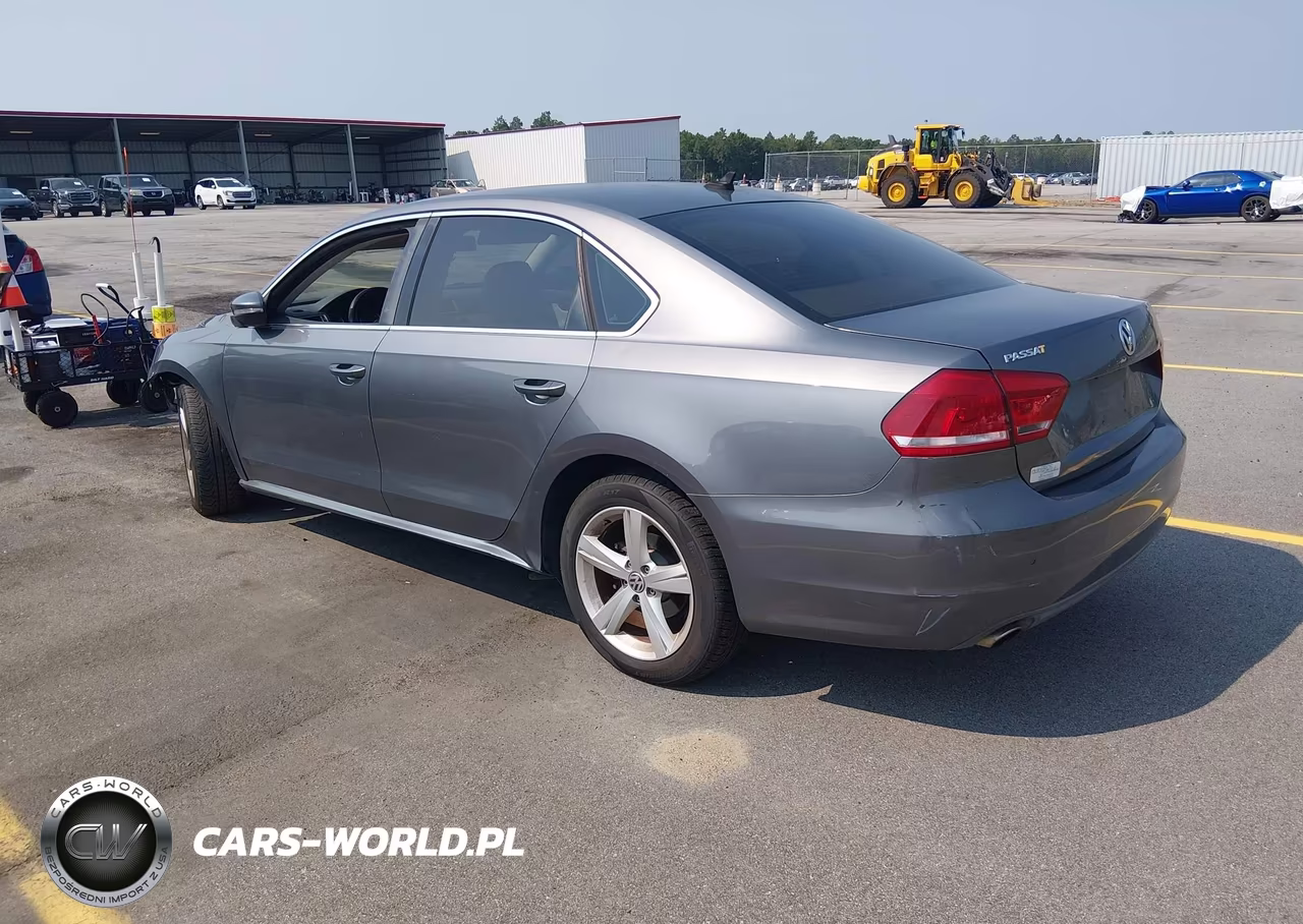 2012 Volkswagen Passat 2.5L Se VIN:1VWBH7A34CC032680 - 3