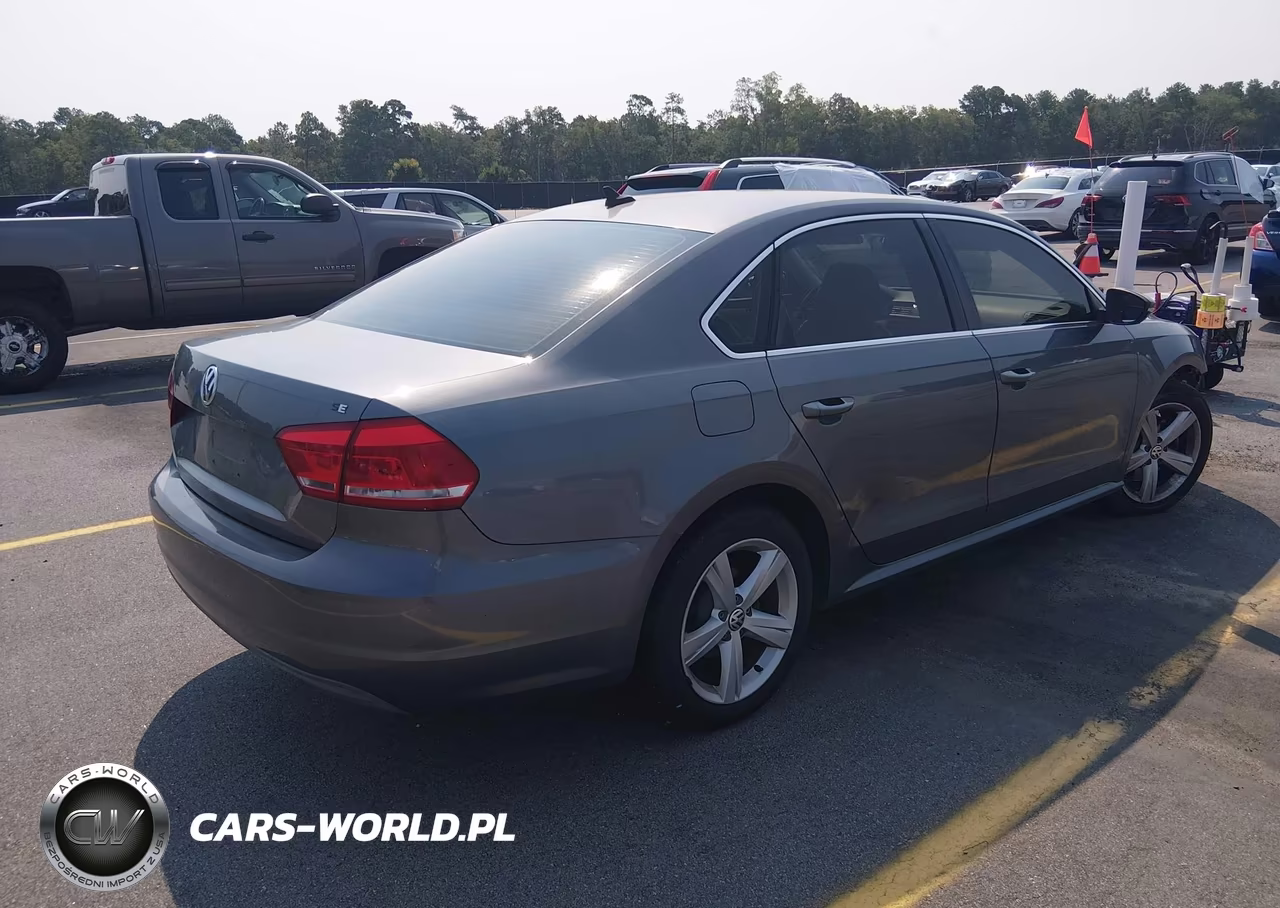 2012 Volkswagen Passat 2.5L Se VIN:1VWBH7A34CC032680 - 4