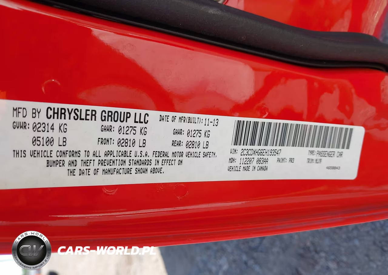 2014 Dodge Charger Sxt Plus VIN:2C3CDXHG6EH193547 - 9