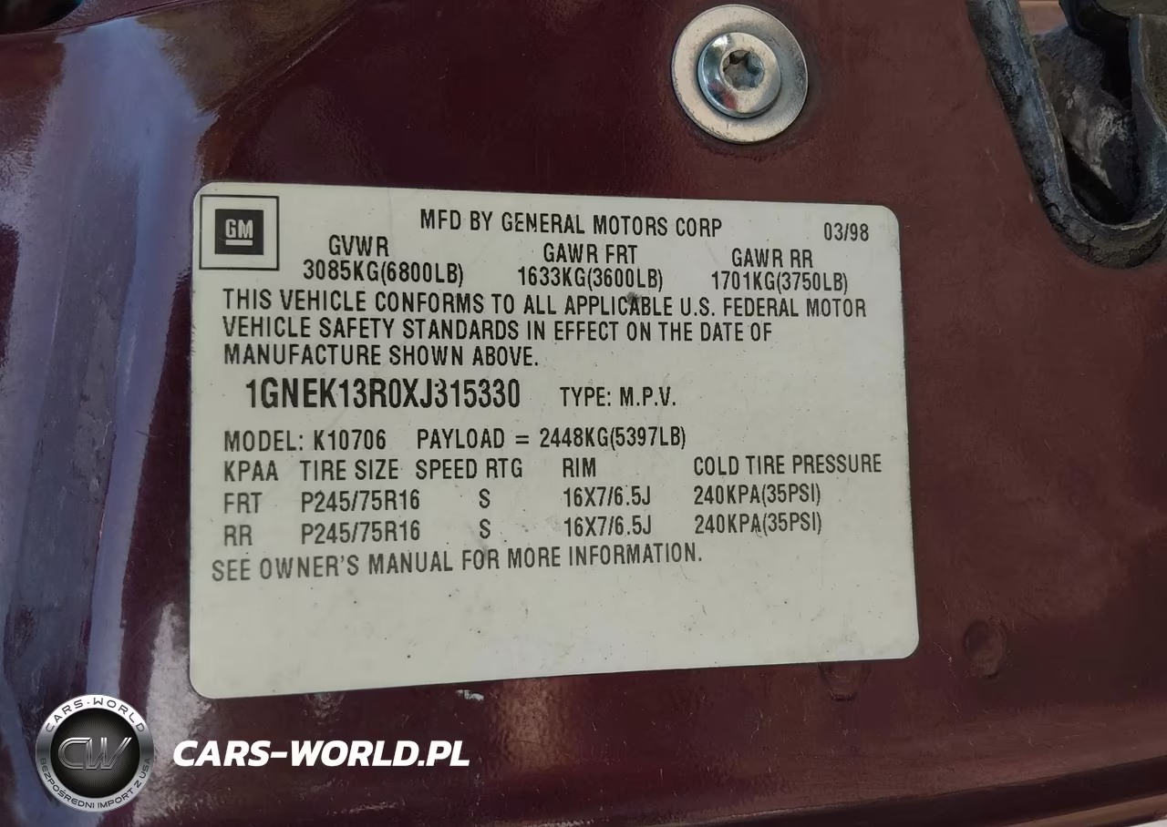 1999 Chevrolet Tahoe Ls VIN:1GNEK13R0XJ315330 - 9