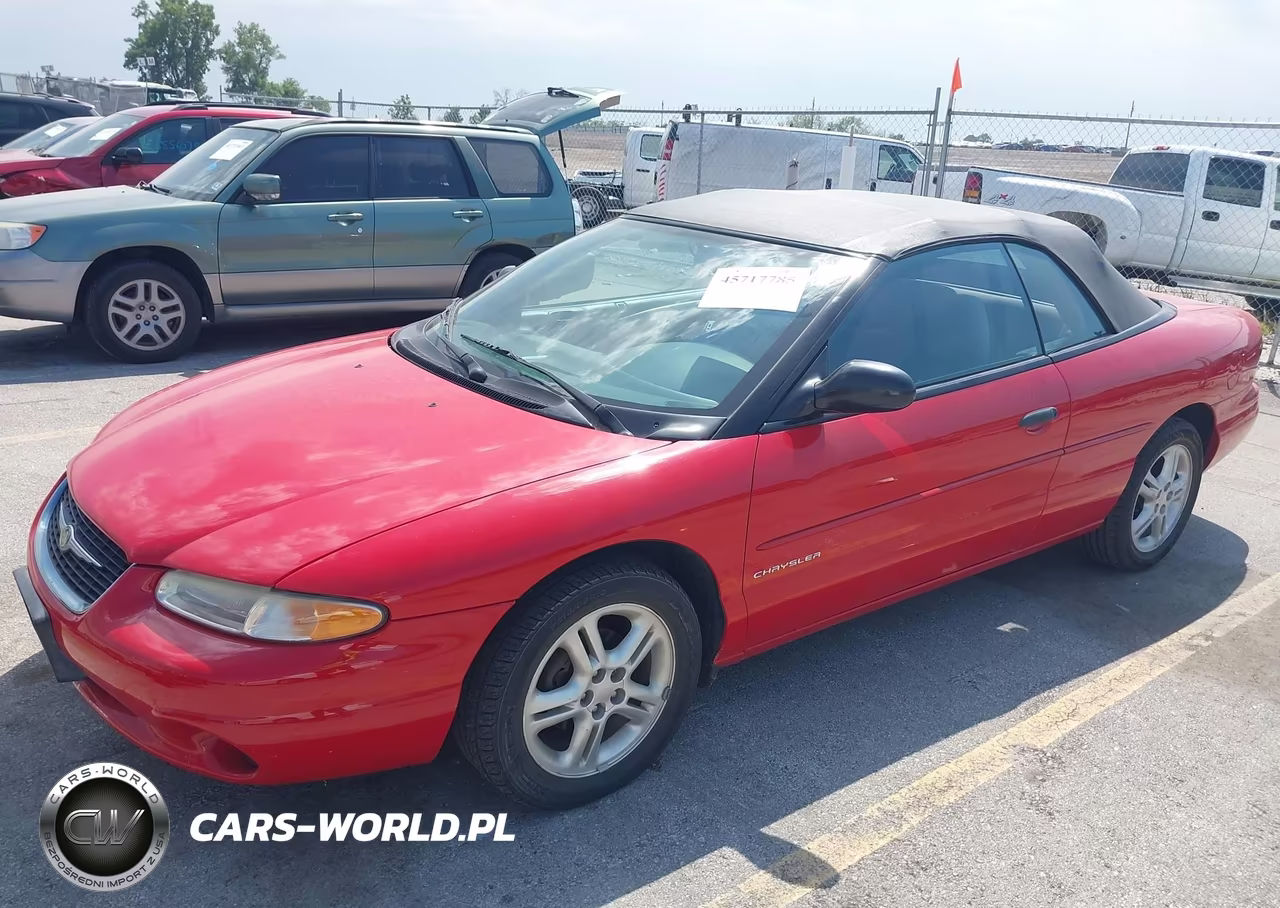 1999 Chrysler Sebring Jx VIN:3C3EL45H9XT207880 - 2