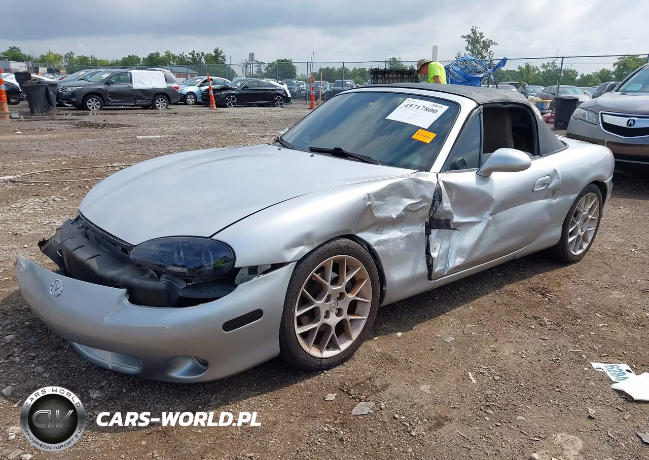 2004 Mazda Mx-5 Miata Ls VIN:JM1NB353440403294 - 2