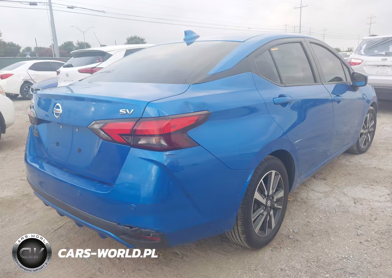 2021 Nissan Versa Sv Xtronic Cvt VIN:3N1CN8EV9ML817979 - 4