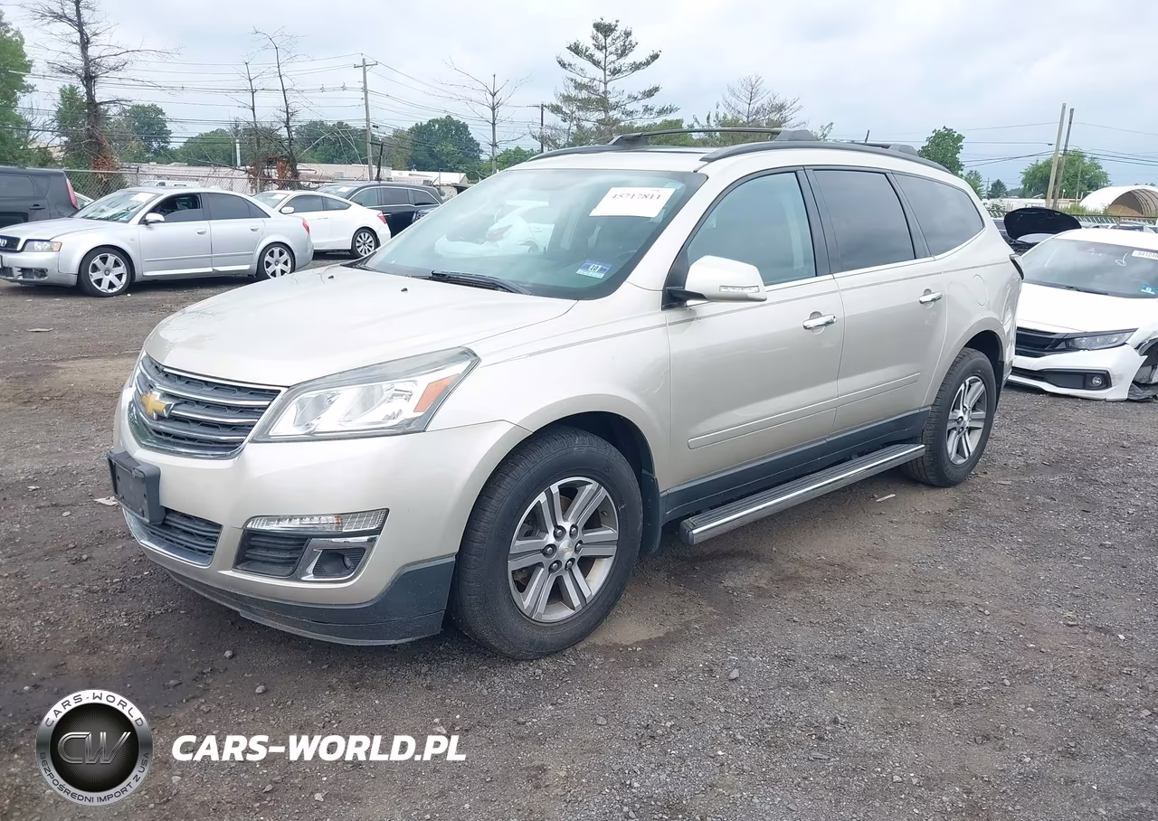 2016 Chevrolet Traverse Lt VIN:1GNKVHKD8GJ170420 - 2