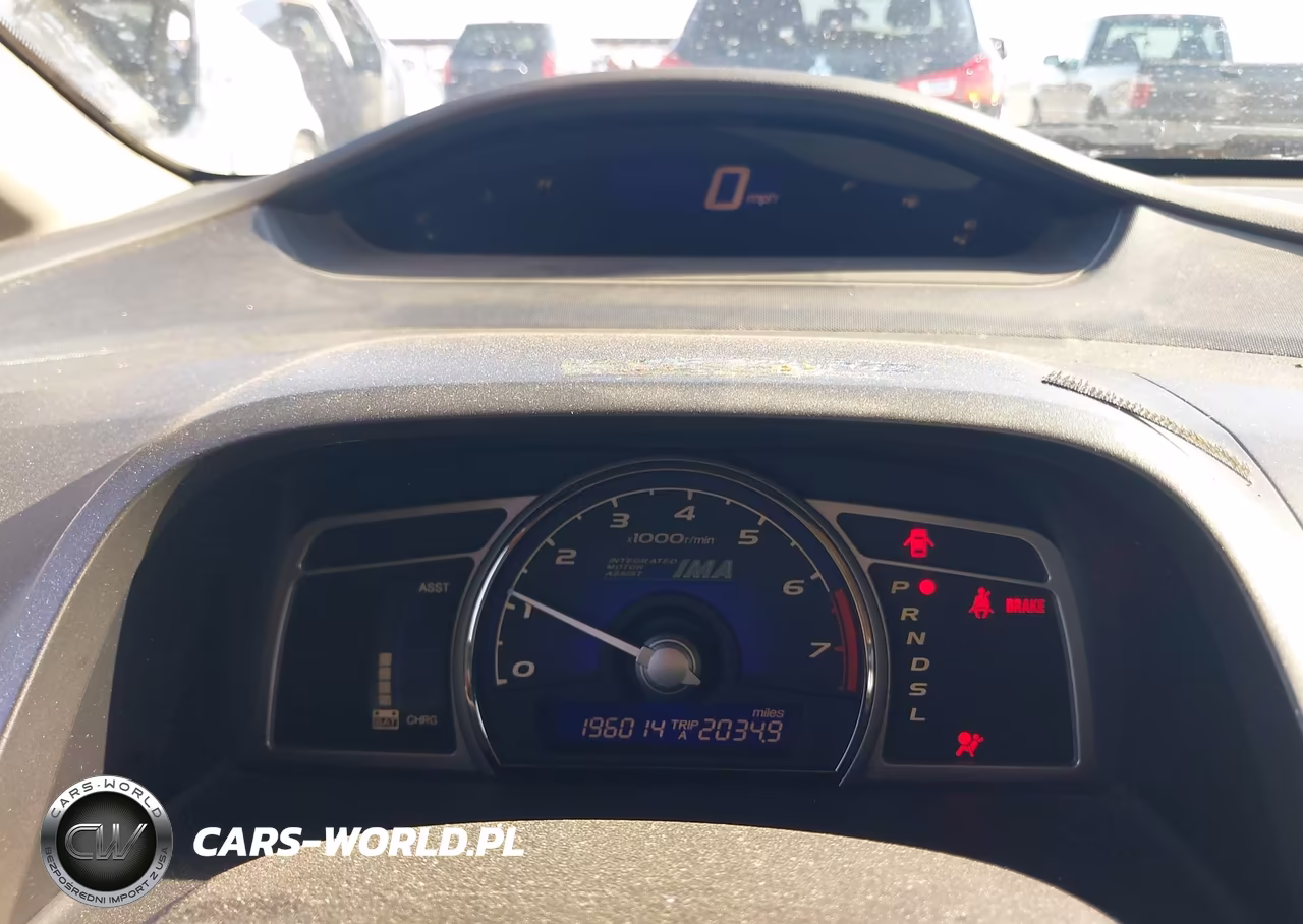 2010 Honda Civic Hybrid VIN:JHMFA3F24AS007149 - 7