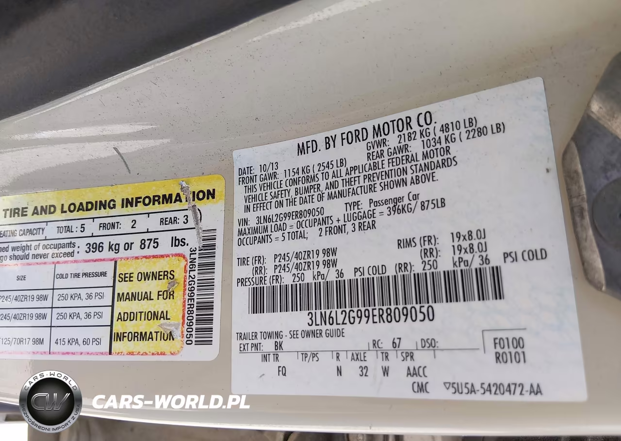 2014 Lincoln Mkz VIN:3LN6L2G99ER809050 - 9