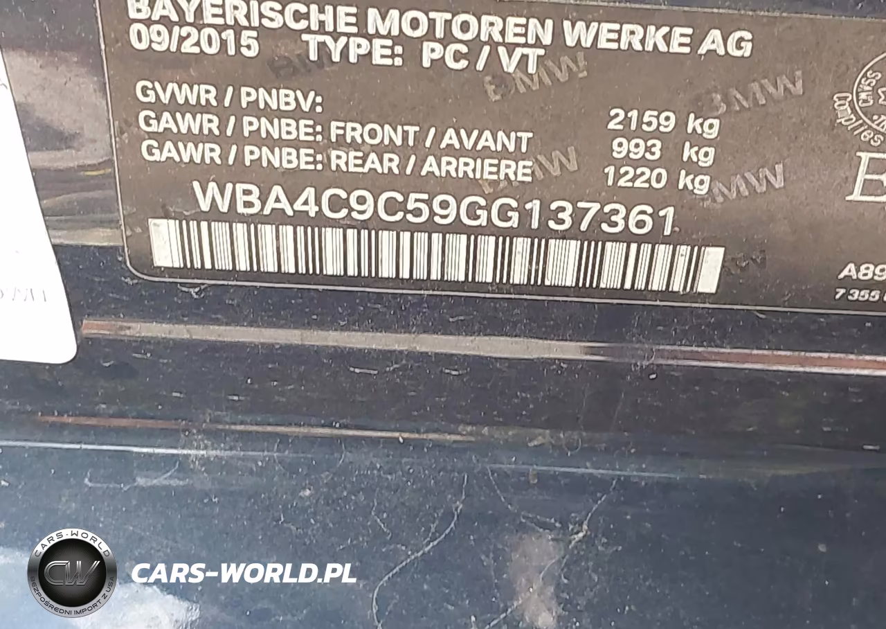 2016 BMW 428I Gran Coupe xDrive VIN:WBA4C9C59GG137361 - 9