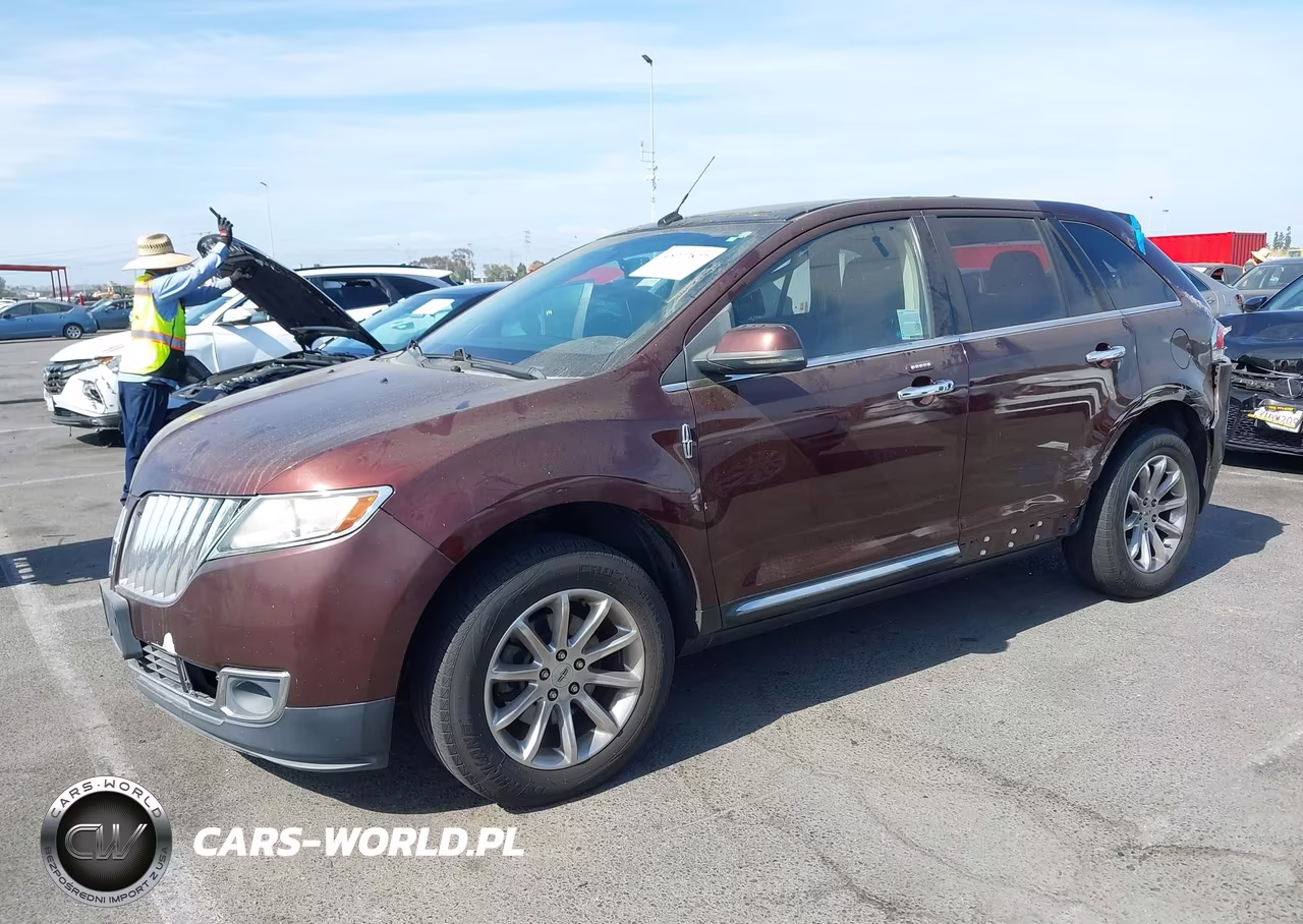 2012 Lincoln Mkx VIN:2LMDJ6JK8CBL07467 - 2
