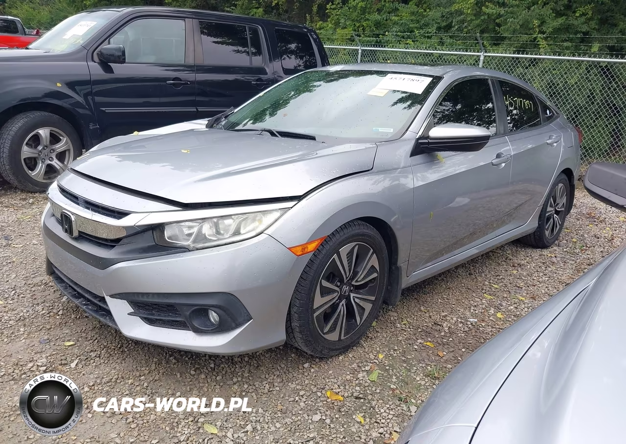 2017 Honda Civic Ex-T VIN:19XFC1F33HE019833 - 2