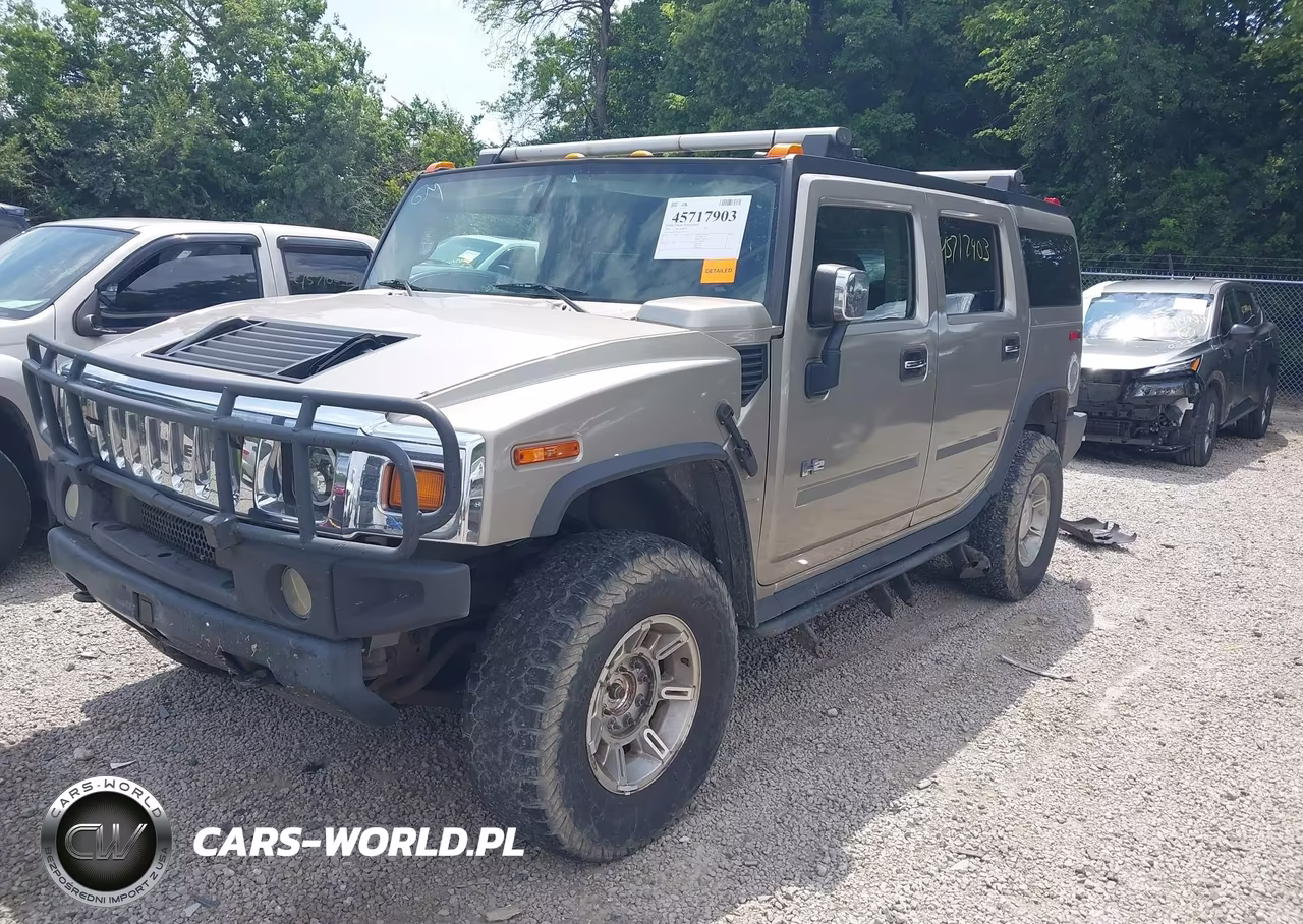 2003 Hummer H2 VIN:5GRGN23U33H130871 - 2