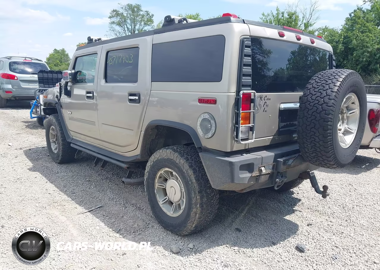 2003 Hummer H2 VIN:5GRGN23U33H130871 - 3