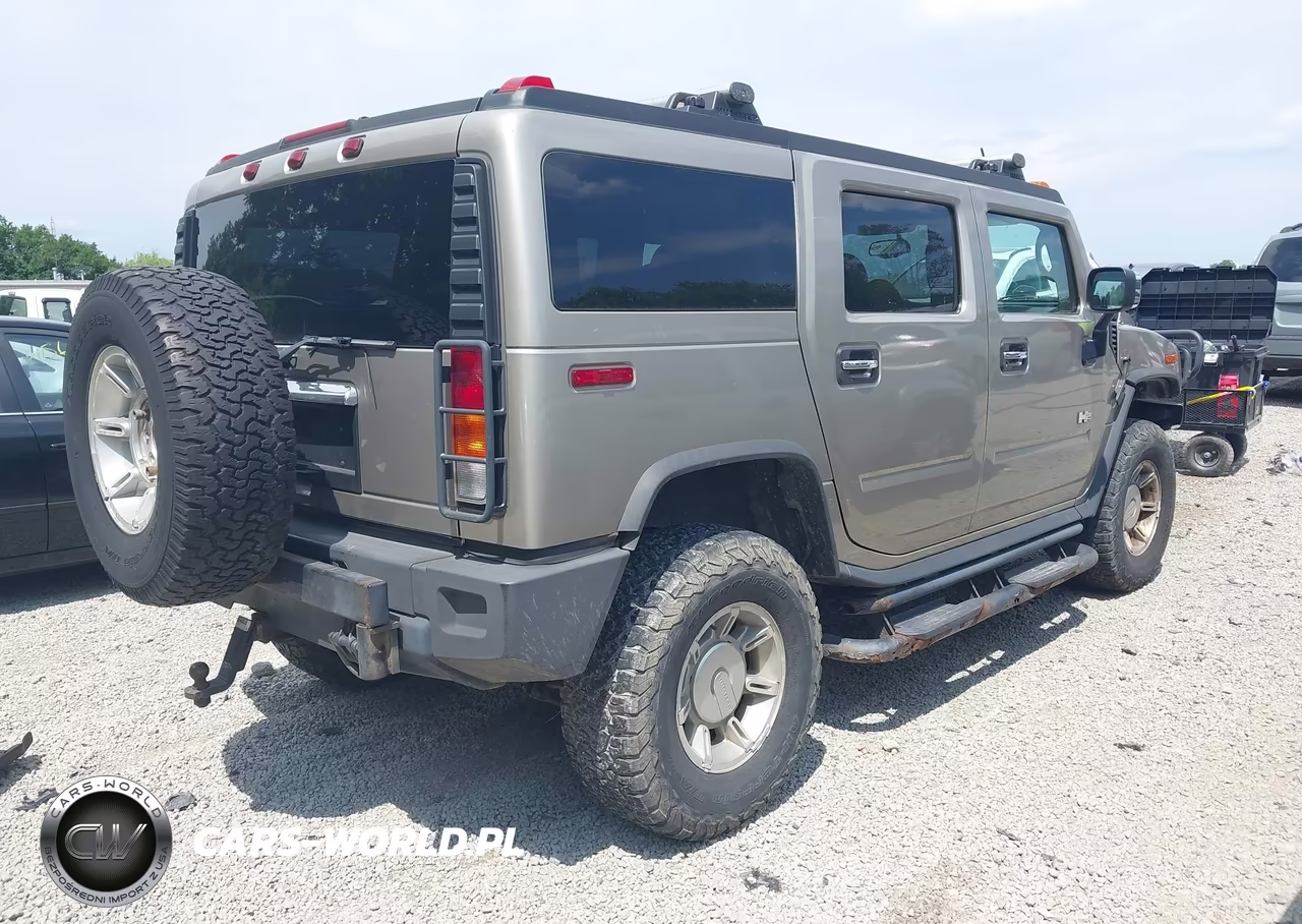 2003 Hummer H2 VIN:5GRGN23U33H130871 - 4