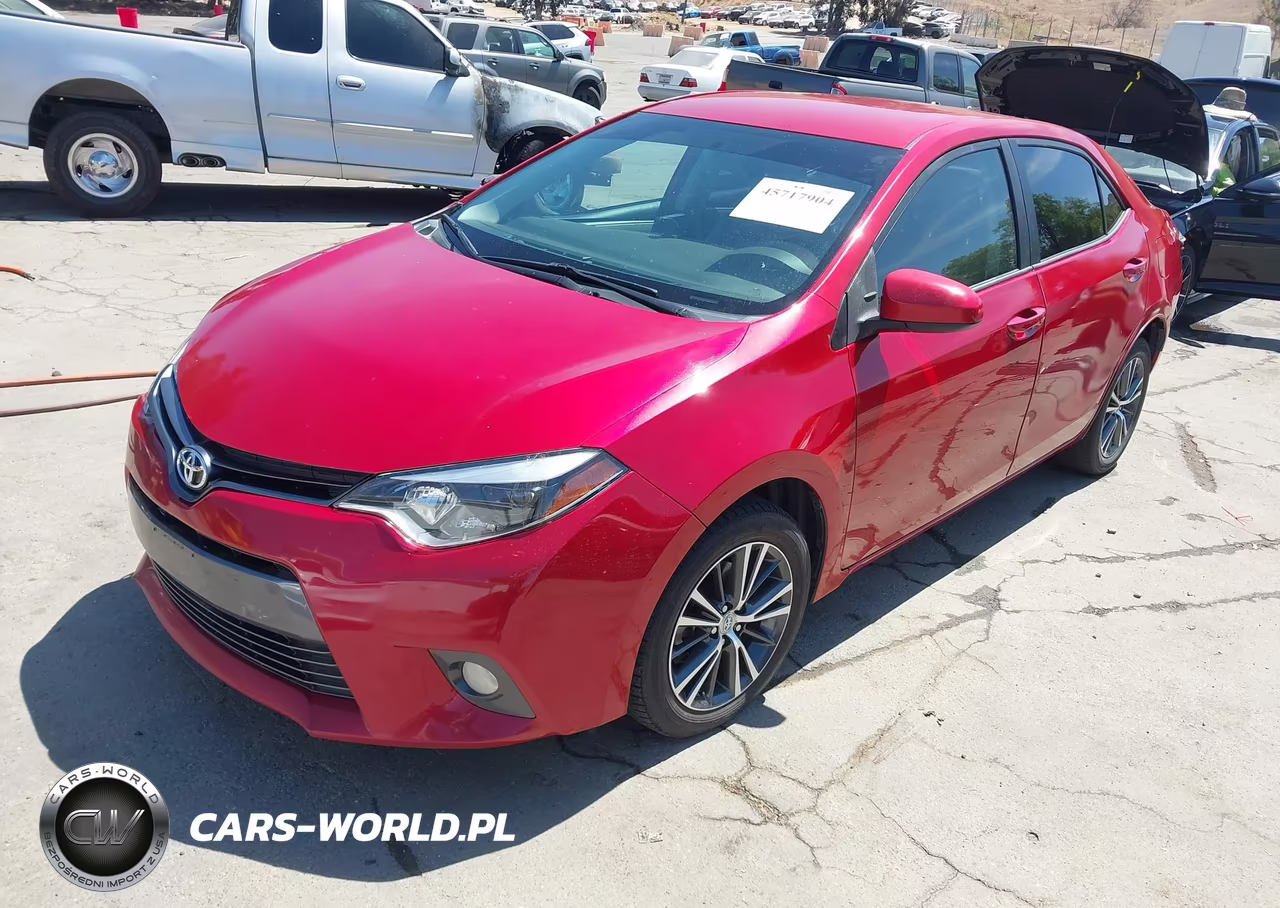 2016 Toyota Corolla Le Plus VIN:5YFBURHE7GP424454 - 2