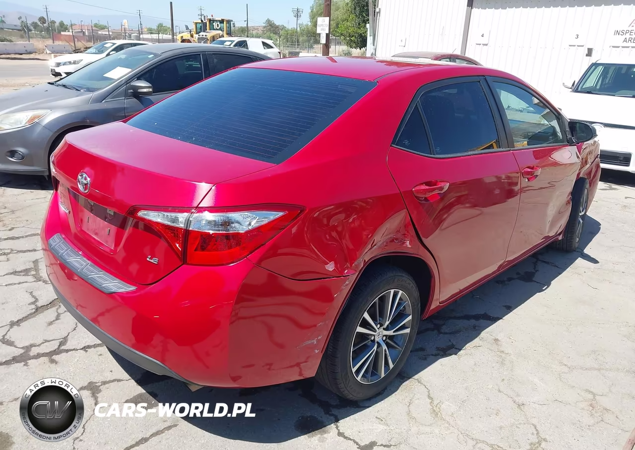 2016 Toyota Corolla Le Plus VIN:5YFBURHE7GP424454 - 4