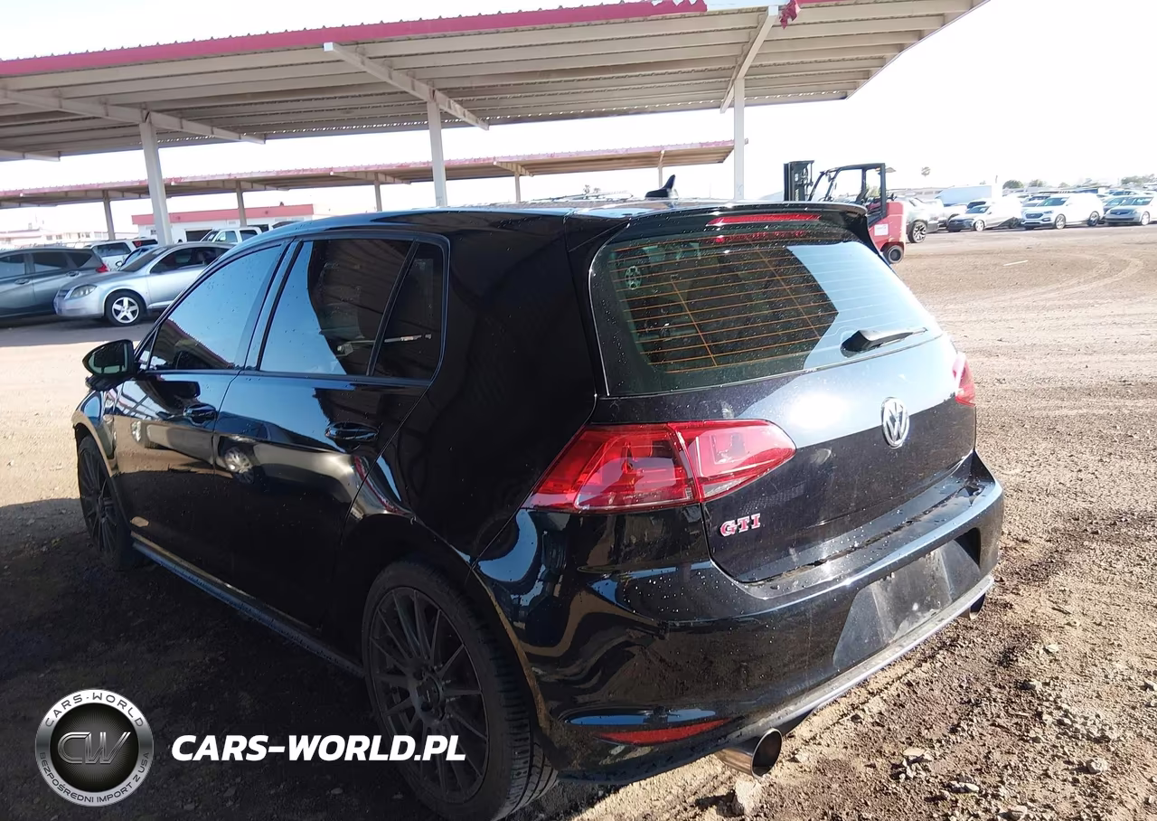 2016 Volkswagen Golf Gti Se W-Performance Package 4-Door VIN:3VW447AU0GM037361 - 3
