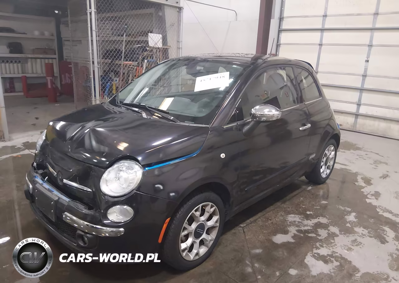 2017 Fiat 500 Lounge VIN:3C3CFFCR8HT600793 - 2