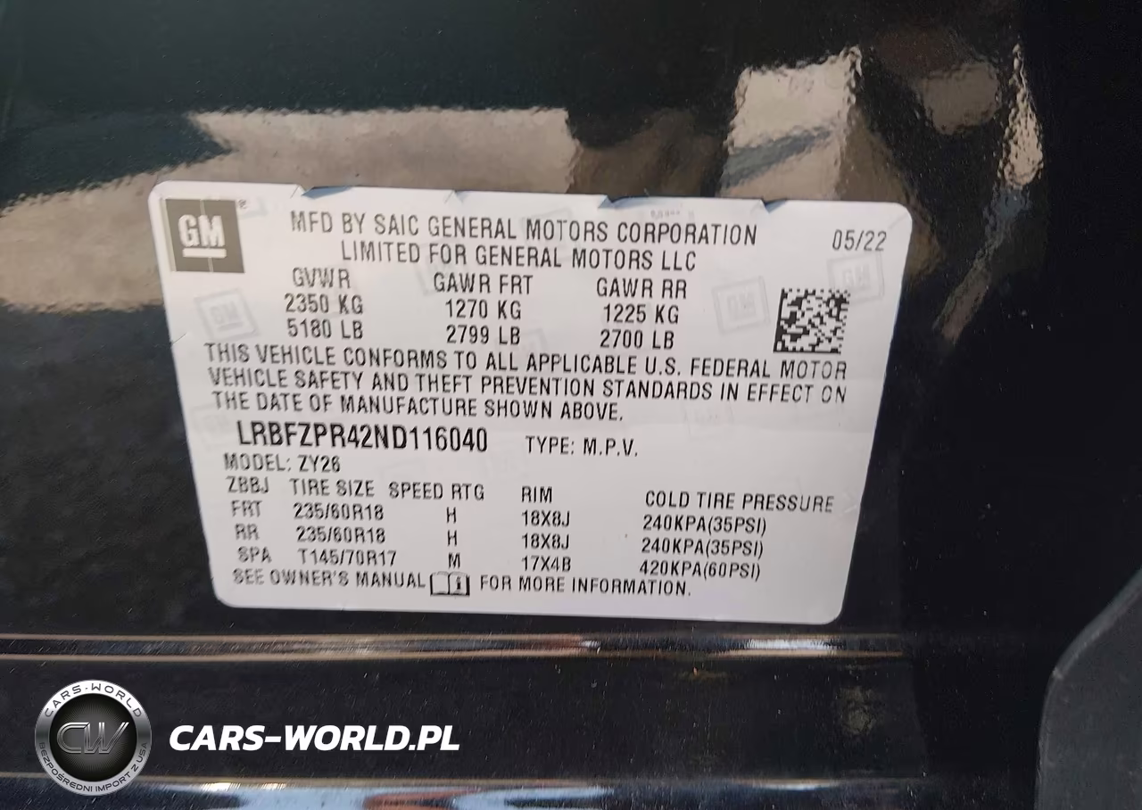 2022 Buick Envision Awd Essence VIN:LRBFZPR42ND116040 - 9
