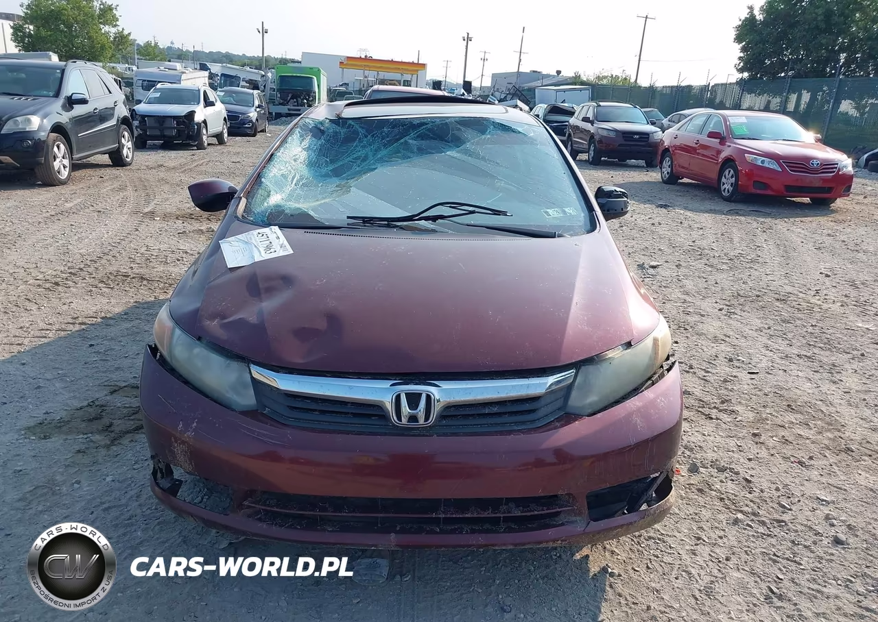 2012 Honda Civic Ex VIN:2HGFB2F87CH510280 - 12
