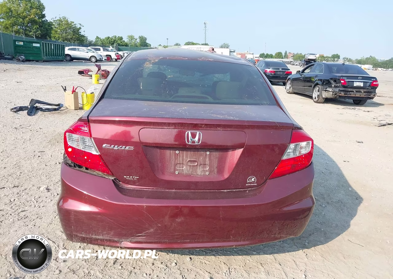 2012 Honda Civic Ex VIN:2HGFB2F87CH510280 - 16