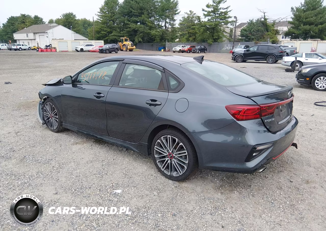 2020 Kia Forte Gt VIN:3KPF44AC7LE227096 - 3